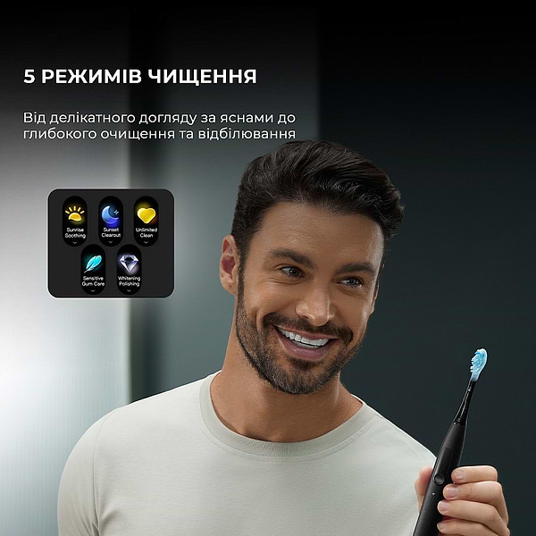 Фото - Зубна щітка електрична Oclean X Ultra 20 Set Black