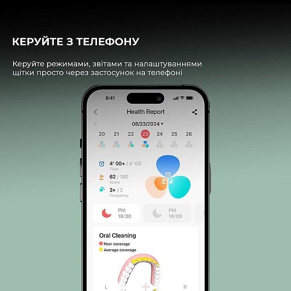 Фото - Зубна щітка електрична Oclean X Ultra 20 Set Black