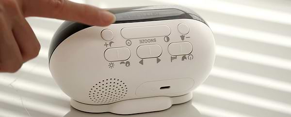 Фото - Радиочасы Muse M-16 KIDS White