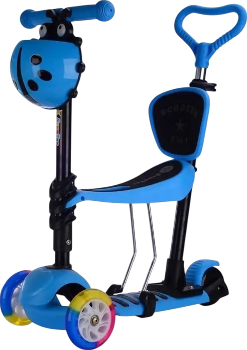 Трёхколёсный самокат WEIINAI BAQ-215 Blue (6948679457494)