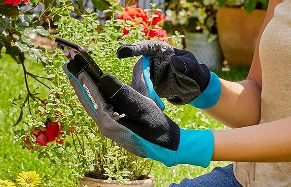 Фото - Рукавички садові Gardena Oeko-Tex 9/L (11502-20.000.00)