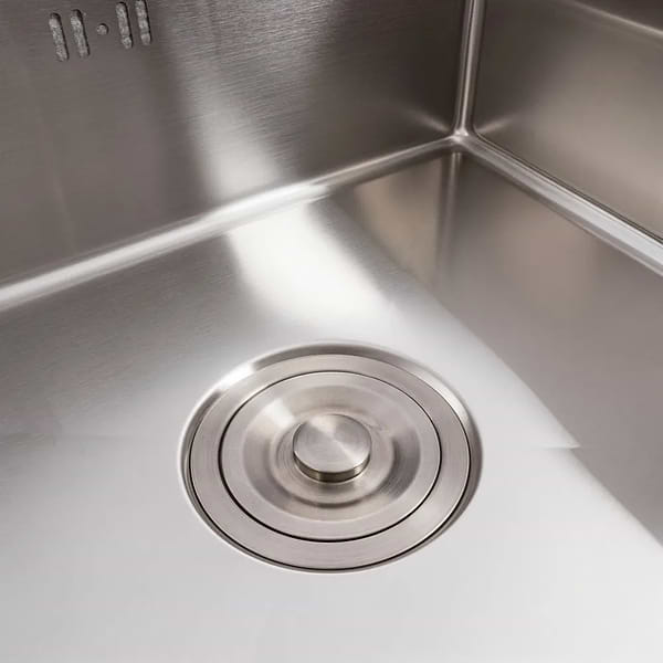 Фото - Мийка кухонна VALESO CM 50x50 прихована нержавійка Handmade (змішувач в комплекті)