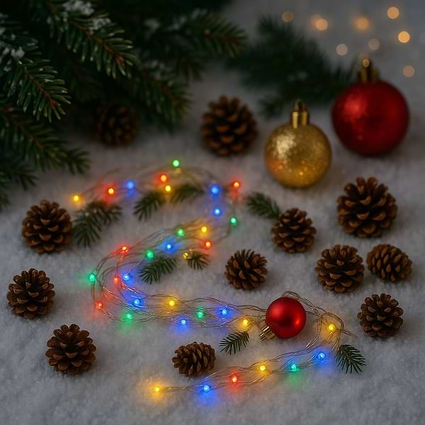 Фото - Уценка - Гирлянда линейная Colorway LED 200 20 м разноцветная USB (CW-G-200L20UTMC)