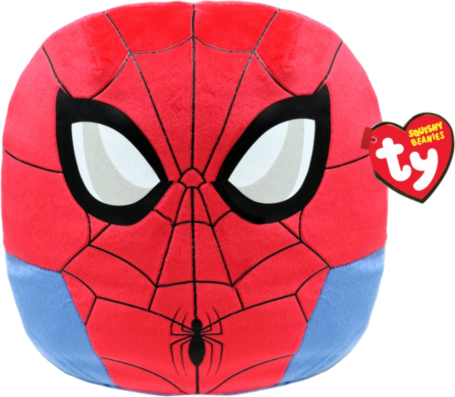 Мягкая игрушка подушка TY Squish-a-boos SPIDERMAN 20 см (39254)