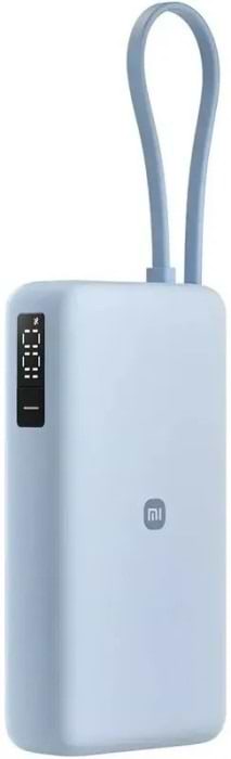 Батарея мобильная Xiaomi 20000mAh 67W (Integrated Cable) (BHR08O8GL) Blue