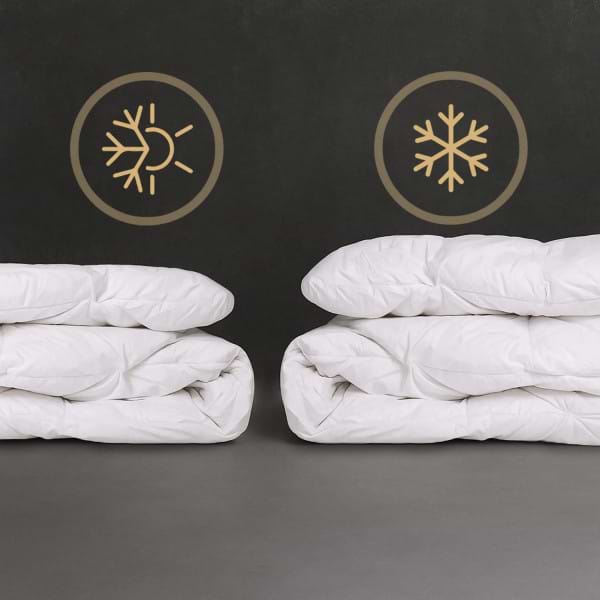 Фото - Ковдра літня полуторна MirSon Imperial Brilliance 100% пуху 155х215 см (2200007209118)