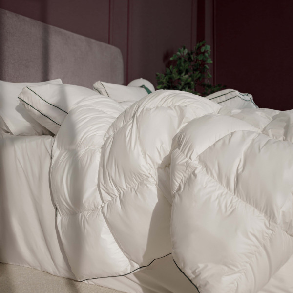 Фото - Одеяло демисезонное полуторное MirSon 140х205 100% пух Imperial Delight (2200007177189)