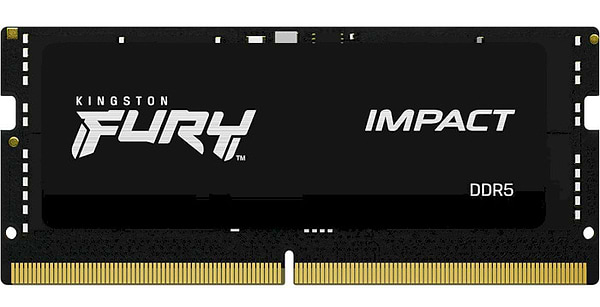 Фото - Память DDR Kingston Fury Impact DDR5-6000 16GB SODIMM CL38-38-38 1.35V XMP (KF560S38IB-16)