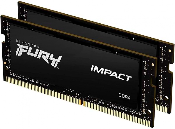 Фото - Память DDR Kingston DDR4 2/8GB KIT 3200 FURY Impact (KF432S20IBK2/16)