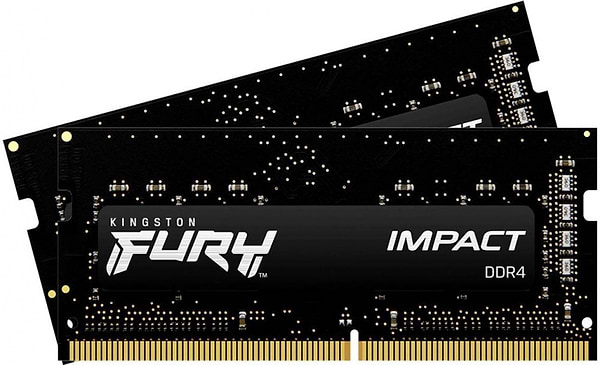 Фото - Память DDR Kingston DDR4 2/8GB KIT 3200 FURY Impact (KF432S20IBK2/16)