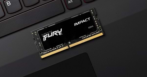 Фото - Память DDR Kingston DDR4 2/8GB KIT 3200 FURY Impact (KF432S20IBK2/16)