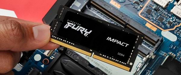 Фото - Память DDR Kingston DDR4 2/8GB KIT 3200 FURY Impact (KF432S20IBK2/16)