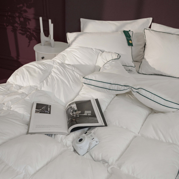 Фото - Одеяло демисезонное полуторное MirSon 140х205 100% пух Imperial Delight (2200007177189)