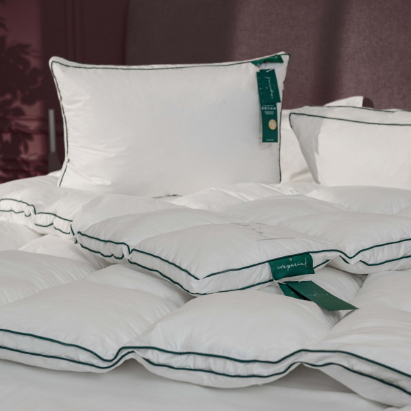 Фото - Одеяло демисезонное полуторное MirSon 140х205 100% пух Imperial Delight (2200007177189)