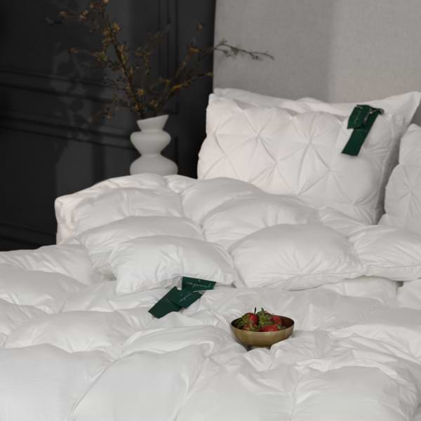 Фото - Ковдра літня полуторна MirSon Imperial Brilliance 100% пуху 155х215 см (2200007209118)