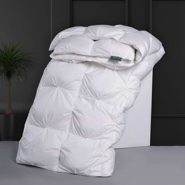 Фото - Ковдра літня полуторна MirSon Imperial Brilliance 100% пуху 155х215 см (2200007209118)