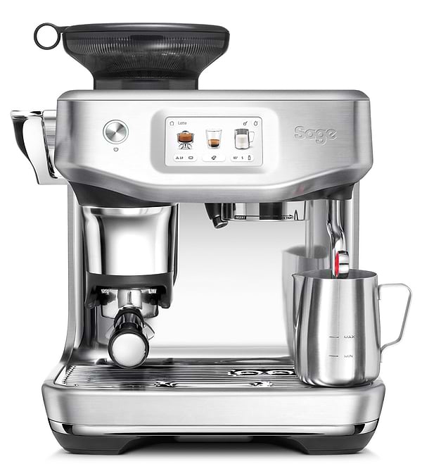 Фото - Кофеварка рожковая Sage Barista Touch Impress (SES881BSS4FEU1) Фото - Кофеварка рожковая Sage Barista Touch Impress (SES881BSS4FEU1)