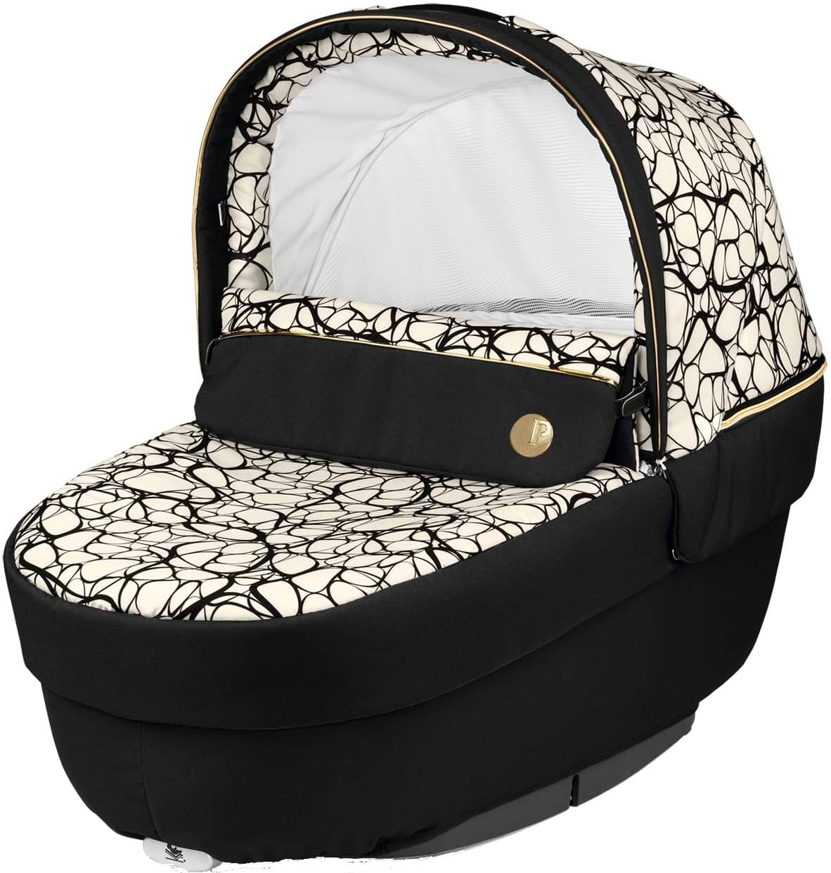 Люлька для коляски Peg-Perego Culla Elite Grafic Gold (IN09770000RO01AB50)