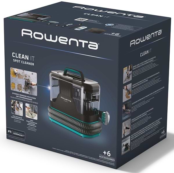 Фото - Уценка - Пылесос моющий с аквафильтром Rowenta IN5020F0 Clean It