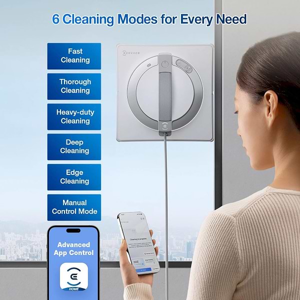 Фото - Пылесос оконный Ecovacs Winbot W2 PRO (WG852-11)