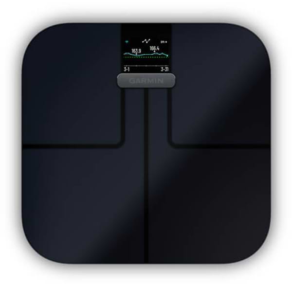 Фото - Смарт-ваги підлогові Garmin Index S2 Smart Scale Black (010-02294-12)