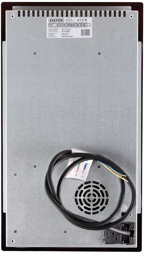 Фото - Варочная панель электрическая ELEYUS H2EBHG SE 30 BL I