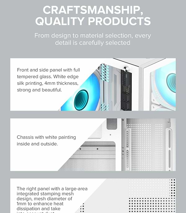 Фото - Корпус Gamemax Infinity Mini White без БП