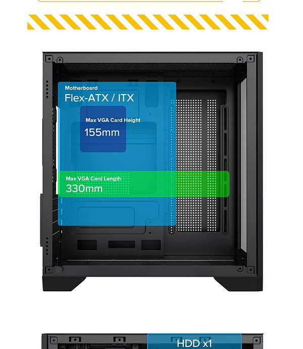 Фото - Корпус Gamemax Infinity Mini Black без БП