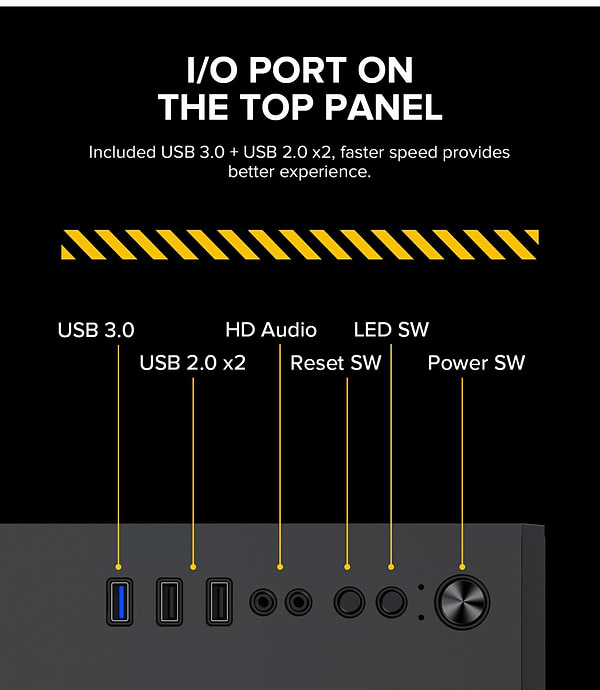 Фото - Корпус Gamemax Infinity Mini Black без БП