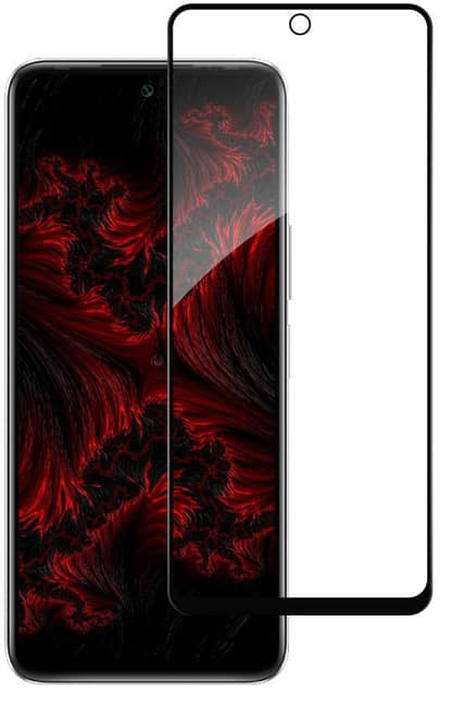 Захисне скло для смартфону Intaleo Full Glue for Infinix Hot 20S Black (1283126551383)