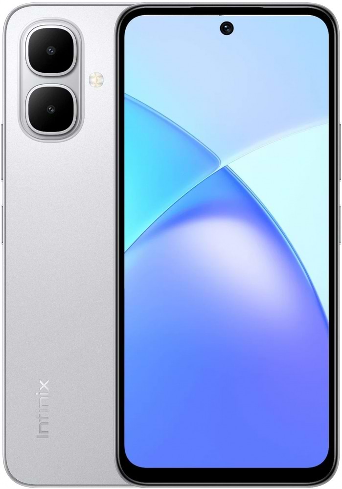 Смартфон Infinix Smart 10 X6725 4/128GB Titanium Silver - Фото 1