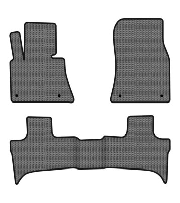 EVA коврики в салон авто EVAtech для X5 (E53) Restyling BMW 2003-2006 1 поколение SUV EUBM12222Z3BW4SGB