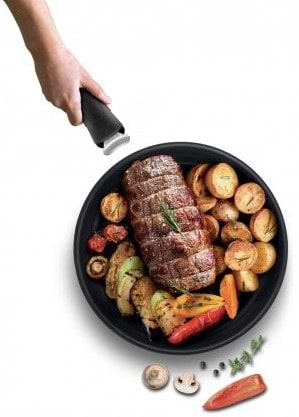 Фото - Набор сковород со съемной ручкой Tefal L7638942 Ingenio Unlimited 3 пр