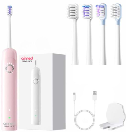 Фото - Зубна щітка електрична AIMED Sonic Spark Pink (AI-Spark1_pink)