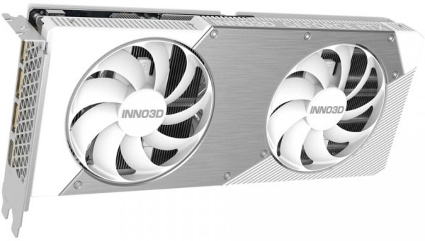 Відеокарта Inno3D GeForce RTX5060 Ti TWIN X2 OC WHITE, 8GB GDDR7 (N506T2-08D7X-193075W)