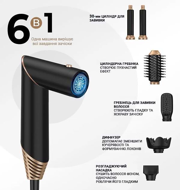 Фото - Стайлер INSPIRE WT-631 6в1