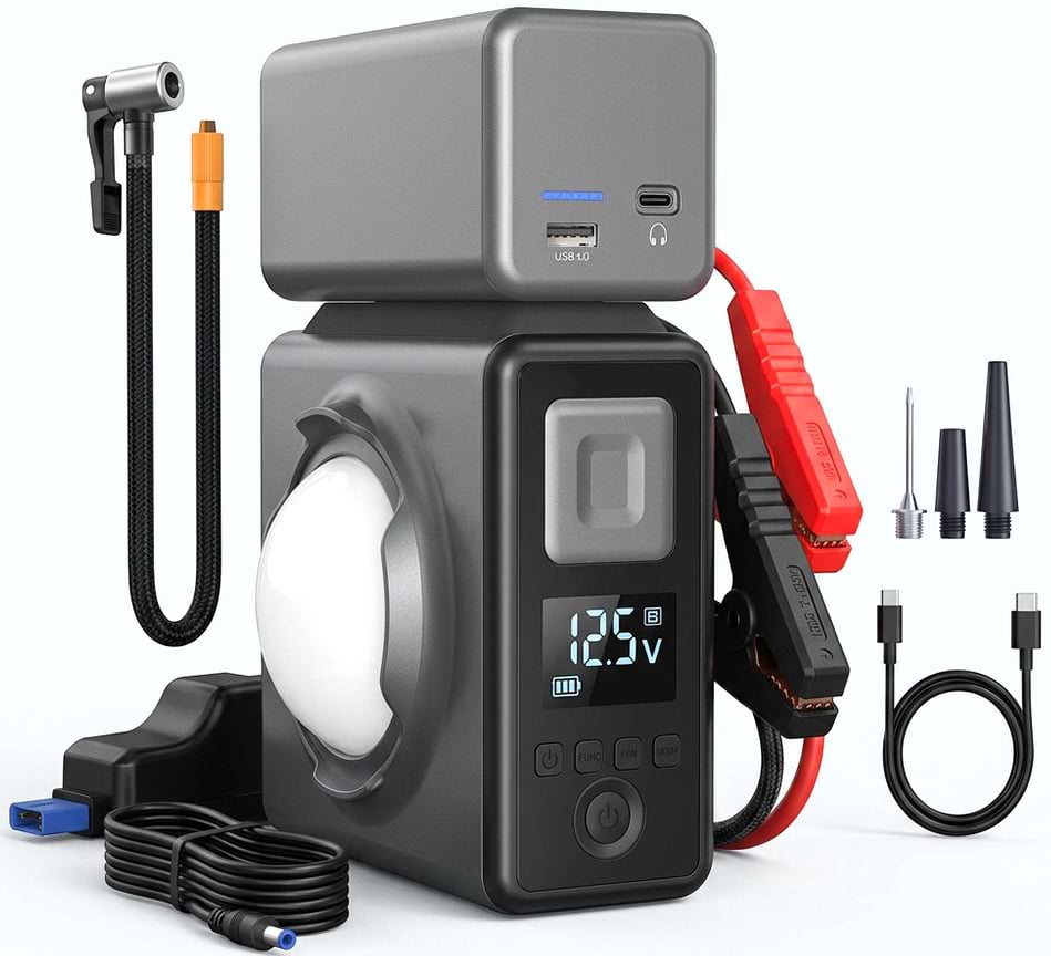Пускозарядное устройство INSPIRE GL908 12V jump starter 8000mAh