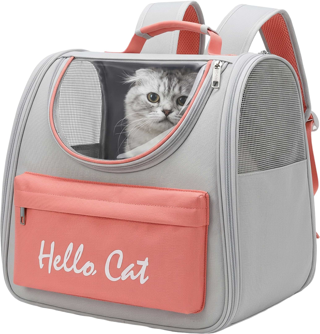 Рюкзак-переноска INSPIRE HelloCat Coral