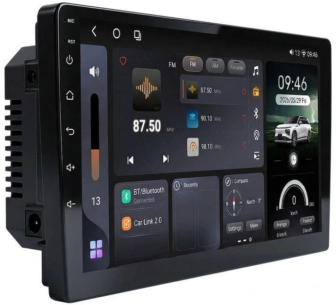 Авторесивер 2DIN INSPIRE X20-PRO-9 2DIN Android 4+64GB IPS GPS WiFi CarPlay (X20-PRO-9)