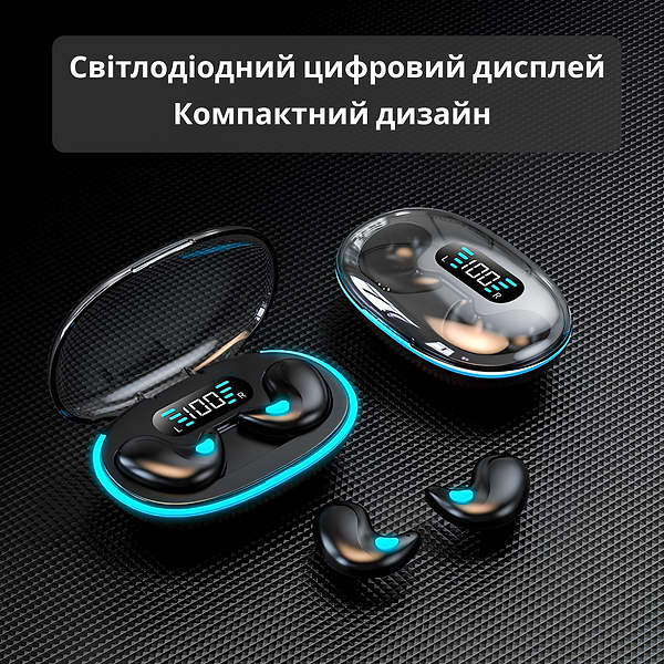 Фото - Навушники вкладиші бездротові TWS INSPIRE M96 Black