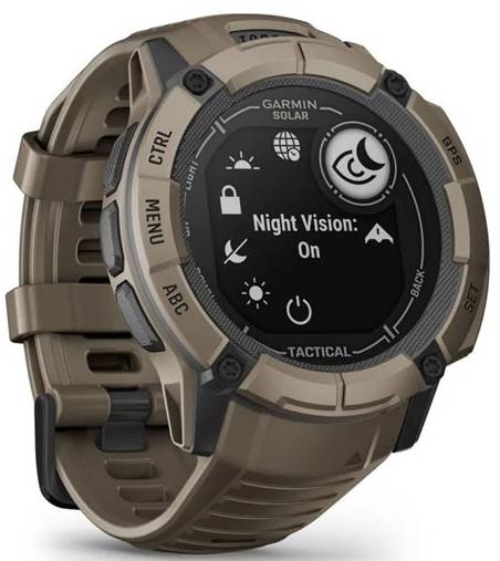 Фото - Уценка - Смарт-часы Garmin Instinct 2X Solar Tactical Edition Coyote Tan (010-02805-02)