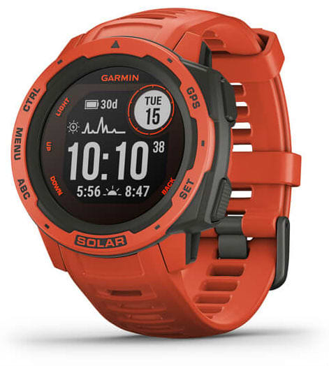Фото - Смарт-часы Garmin Instinct Solar Flame Red (010-02293-20) Фото - Смарт-часы Garmin Instinct Solar Flame Red (010-02293-20)
