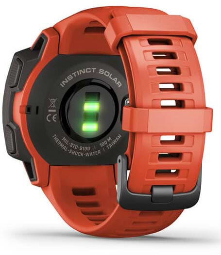 Фото - Смарт-часы Garmin Instinct Solar Flame Red (010-02293-20)