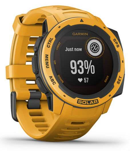 Фото - Смарт-часы Garmin Instinct Solar Sunburst (010-02293-09)