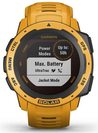 Фото - Смарт-часы Garmin Instinct Solar Sunburst (010-02293-09)