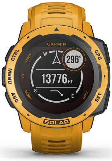 Фото - Смарт-часы Garmin Instinct Solar Sunburst (010-02293-09)