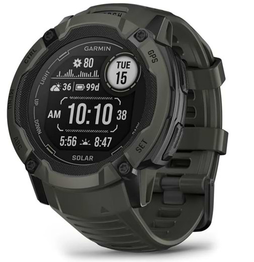 Смарт-часы Garmin Instinct 2X Solar Moss (010-02805-05) - Фото 1