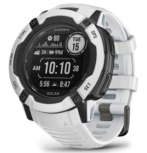 Смарт-часы Garmin Instinct 2X Solar Whitestone (010-02805-04) - Фото 1