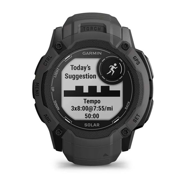 Фото - Смарт-годинник Garmin Instinct 2X, Solar Graphite (010-02805-00)