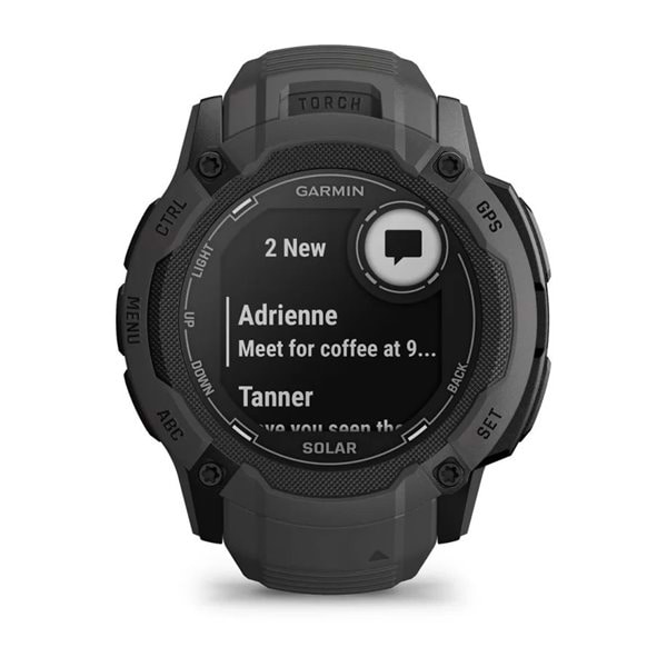 Фото - Смарт-годинник Garmin Instinct 2X, Solar Graphite (010-02805-00)